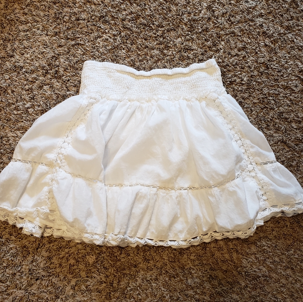 White Skirt.
